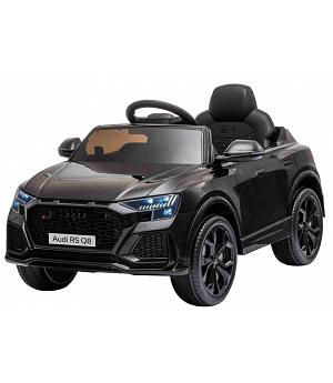 COCHE PARA NIÑOS RSQ8 12V NEGRO, RC, RUEDAS EVA, ASIENTO POLIPIEL - INDA307-c4k518